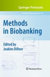 book Methods in Biobanking