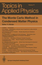 book The Monte Carlo Method in Condensed Matter Physics