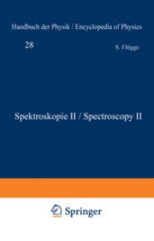 book Spektroskopie II / Spectroscopy II