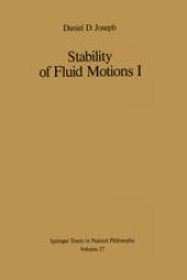 book Stability of Fluid Motions I