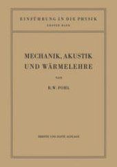 book Einführung in die Mechanik, Akustik und Wärmelehre