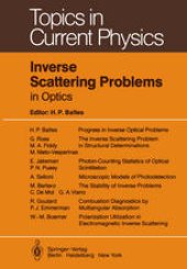 book Inverse Scattering Problems in Optics