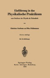book Einführung in das Physikalische Praktikum zum Studium der Physik als Nebenfach