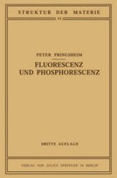 book Fluorescenz und Phosphorescenz im Lichte der Neueren Atomtheorie