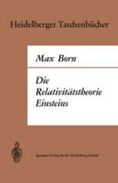 book Die Relativitätstheorie Einsteins