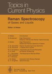 book Raman Spectroscopy of Gases and Liquids