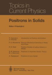 book Positrons in Solids