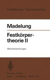 book Festkörpertheorie II: Wechselwirkungen