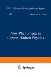 book New Phenomena in Lepton-Hadron Physics