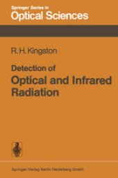 book Detection of Optical and Infrared Radiation