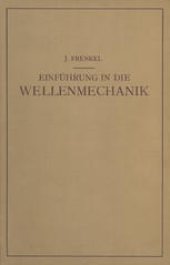 book Einfuhrung in die Wellenmechanik