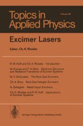 book Excimer Lasers