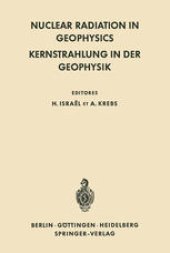 book Nuclear Radiation in Geophysics / Kernstrahlung in der Geophysik