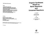 book Organic Syntheses Based on Name Reactions and Unnamed Reactions