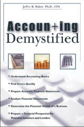 book Accounting demystified