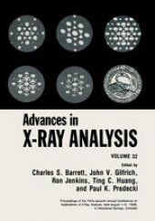 book Advances in X-Ray Analysis: Volume 32