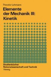 book Elemente der Mechanik III: Kinetik