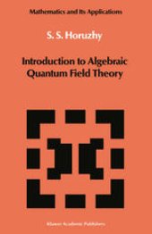 book Introduction to Algebraic Quantum Field Theory