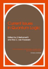 book Current Issues in Quantum Logic