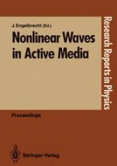 book Nonlinear Waves in Active Media