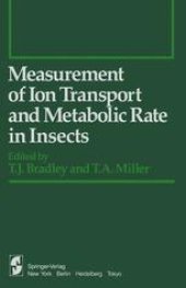 book Measurement of Ion Transport and Metabolic Rate in Insects