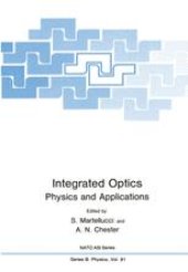 book Integrated Optics: Physics and Applications