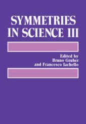 book Symmetries in Science III