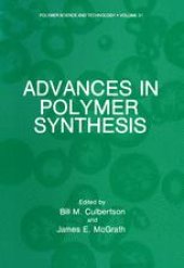 book Advances in Polymer Synthesis