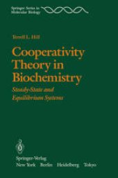 book Cooperativity Theory in Biochemistry: Steady-State and Equilibrium Systems