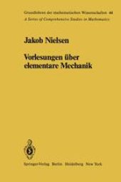 book Vorlesungen über elementare Mechanik