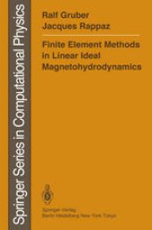 book Finite Element Methods in Linear Ideal Magnetohydrodynamics