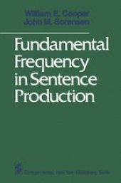 book Fundamental Frequency in Sentence Production