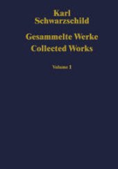 book Gesammelte Werke Collected Works: Volume 1