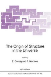 book The Origin of Structure in the Universe