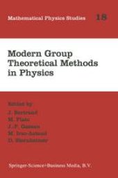 book Modern Group Theoretical Methods in Physics: Proceedings of the Conference in Honour of Guy Rideau