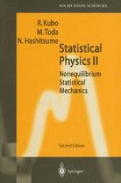 book Statistical Physics II: Nonequilibrium Statistical Mechanics