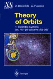 book Theory of Orbits: Volume 1: Integrable Systems and Non-perturbative Methods