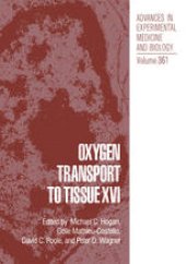 book Oxygen Transport to Tissue XVI