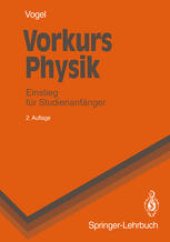 book Vorkurs Physik: Einstieg für Studienanfänger