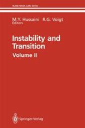 book Instability and Transition: Materials of the workshop held May 15–June 9, 1989 in Hampton, Virginia