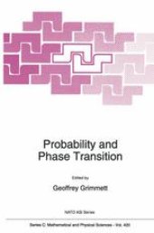 book Probability and Phase Transition