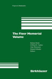 book The Floer Memorial Volume