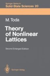 book Theory of Nonlinear Lattices