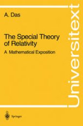 book The Special Theory of Relativity: A Mathematical Exposition