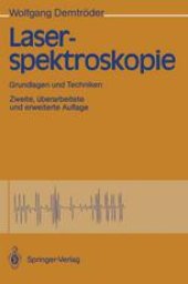 book Laserspektroskopie: Grundlagen und Techniken