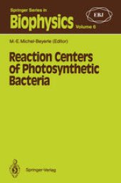 book Reaction Centers of Photosynthetic Bacteria: Feldafing-II-Meeting