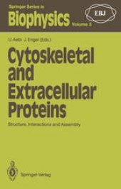 book Cytoskeletal and Extracellular Proteins: Structure, Interactions and Assembly The 2nd International EBSA Symposium