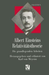 book Albert Einsteins Relativitätstheorie: Die grundlegenden Arbeiten