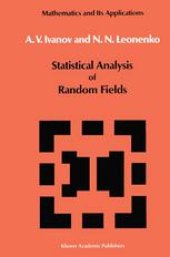 book Statistical Analysis of Random Fields