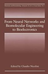 book From Neural Networks and Biomolecular Engineering to Bioelectronics